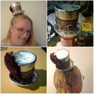 little foil hat collage
